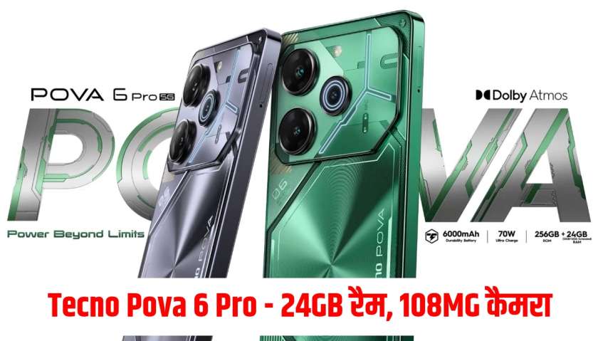 Tecno Pova 6 Pro Price In India